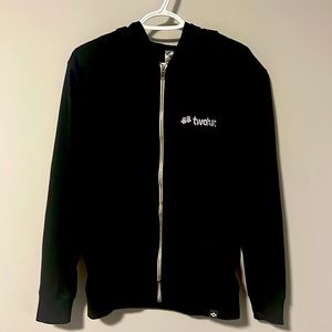 Mens Lightweight Black Hoodie